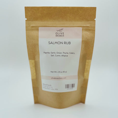 Salmon Rub - Olive Branch Oil & Spice