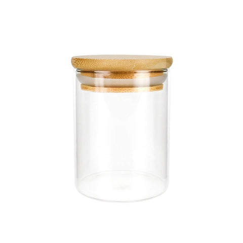 Spice Jars with Bamboo Lid - Olive Branch Oil & Spice
