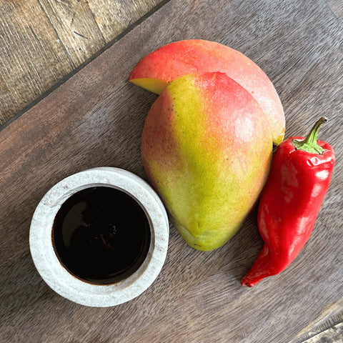Spicy Mango Dark Balsamic Vinegar - Olive Branch Oil & Spice