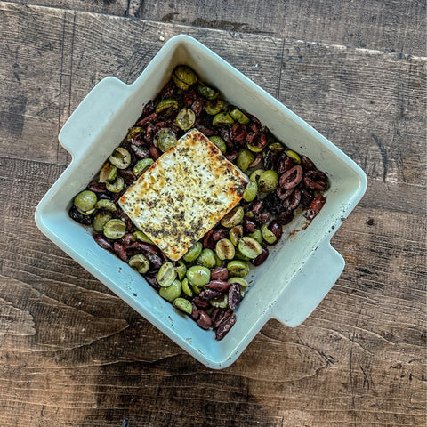 Baked Feta & Olives - Olive Branch Oil & Spice