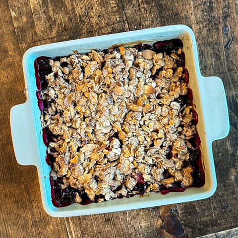 Balsamic Berry Crumble - Olive Branch Oil & Spice