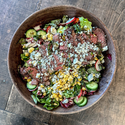 Balsamic Steak Salad - Olive Branch Oil & Spice