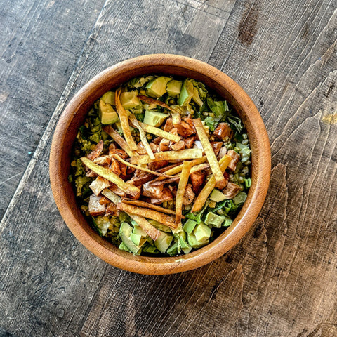 Barbecue Chopped Chicken Salad - Olive Branch Oil & Spice