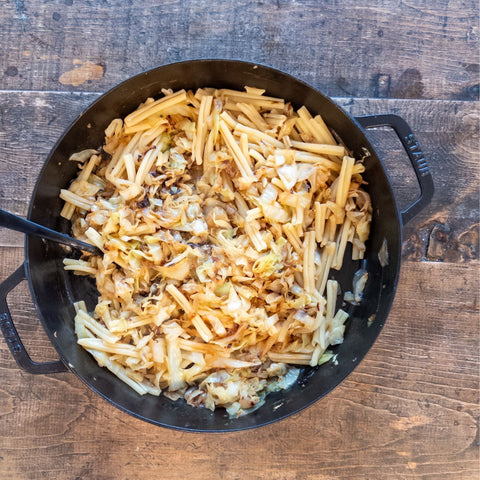Caramelized Cabbage Pasta - Olive Branch Oil & Spice