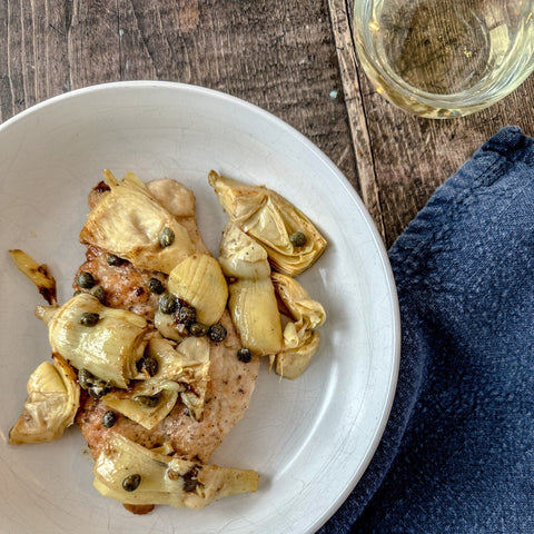 Chicken and Artichokes - Olive Branch Oil & Spice