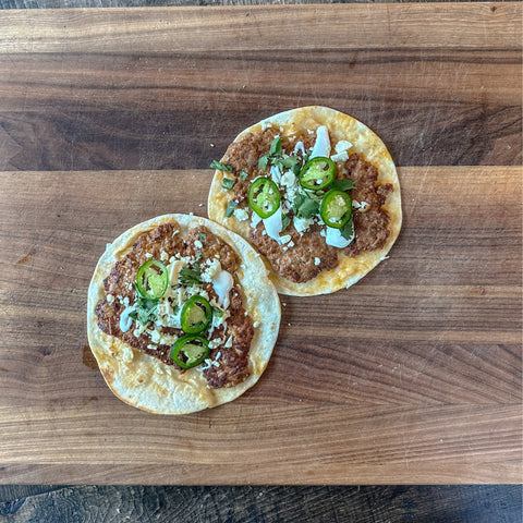 Chorizo Tacos - Olive Branch Oil & Spice