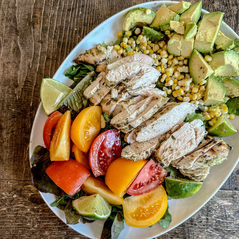 Cilantro Lime Chicken Salad - Olive Branch Oil & Spice