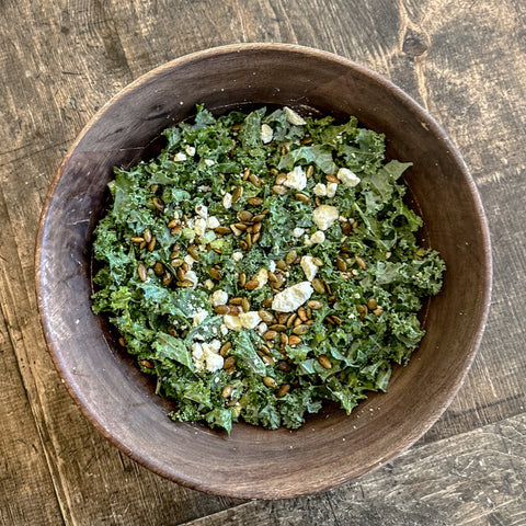 Crunchy Kale Salad - Olive Branch Oil & Spice