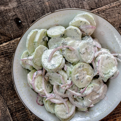 Cucumber Salad - Olive Branch Oil & Spice