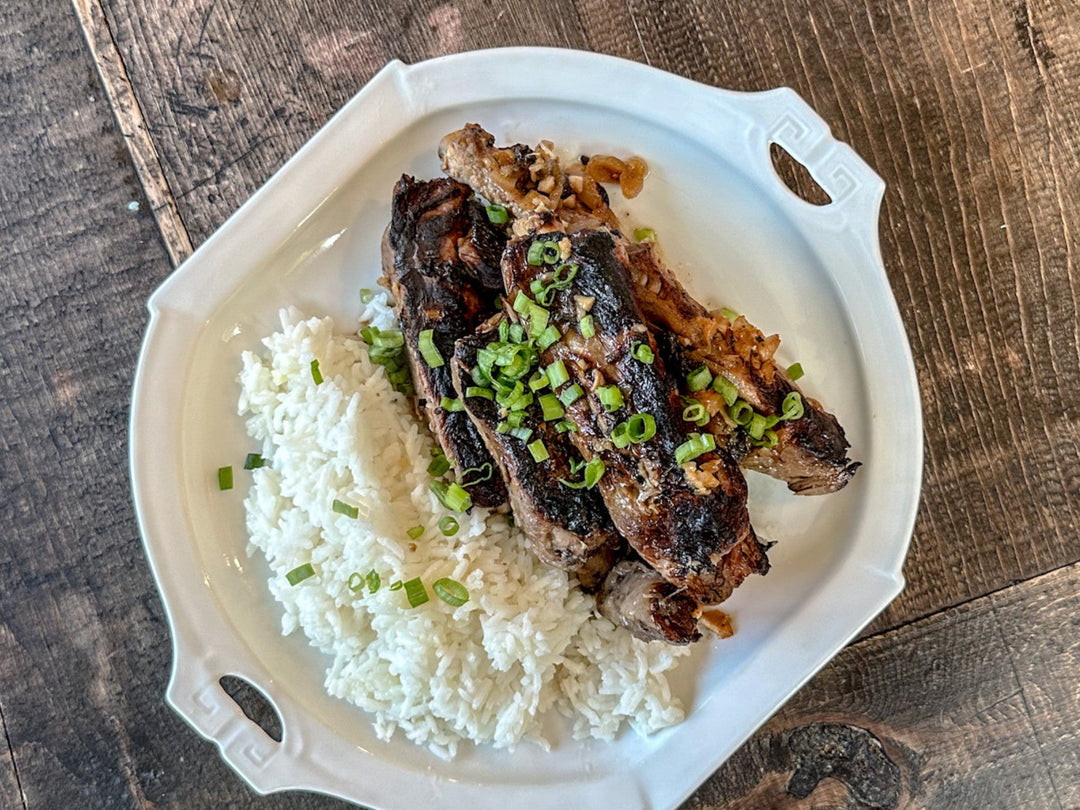 Filipino Adobo Ribs Olive Branch Oil & Spice