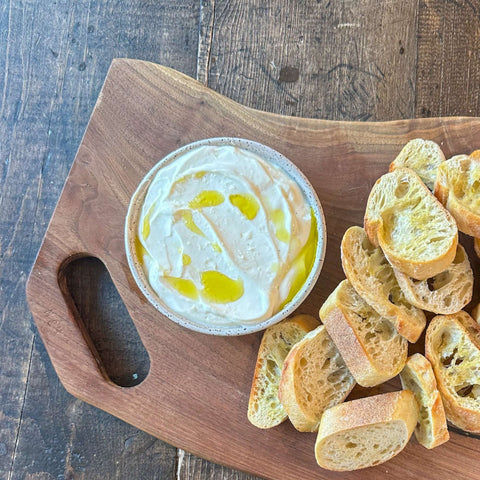 Lemon Herb Whipped Ricotta - Olive Branch Oil & Spice