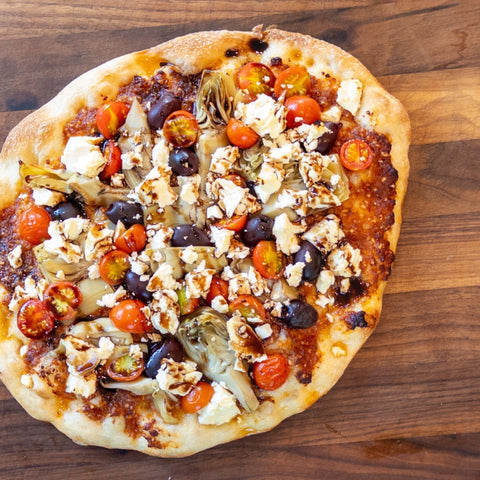Mediterranean Flatbread - Olive Branch Oil & Spice