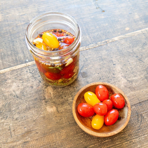 Pickled Cherry Tomatoes - Olive Branch Oil & Spice