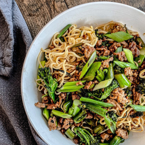 Pork Tingle Noodles