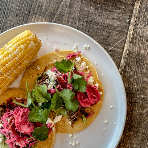 Pulled Pork Tacos - Olive Branch Oil & Spice