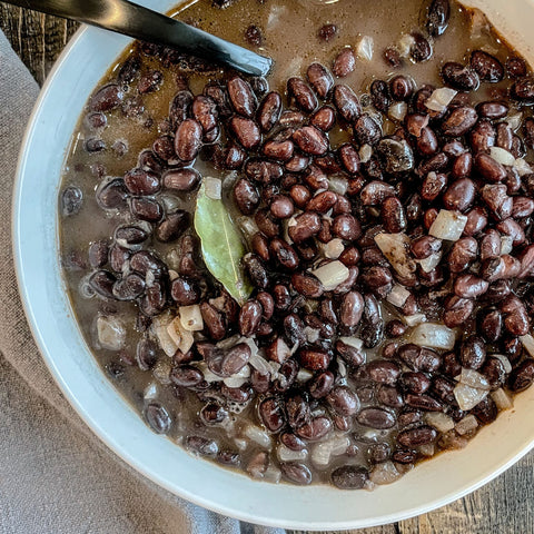 Quick Black Beans - Olive Branch Oil & Spice