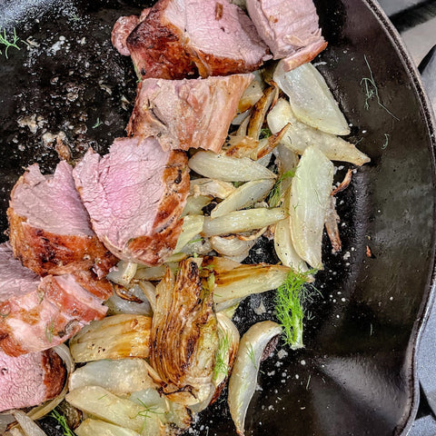 Roasted Pork with Fennel - Olive Branch Oil & Spice