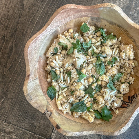 Roasted Cauliflower Couscous Salad - Olive Branch Oil & Spice