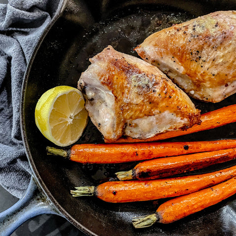 Roasted Chicken with Lemon Butter - Olive Branch Oil & Spice