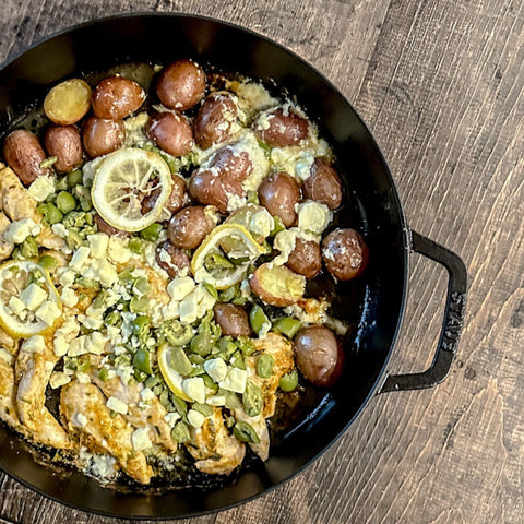 Rosemary Garlic Chicken and Potatoes - Olive Branch Oil & Spice