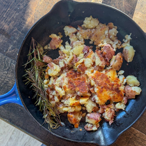Rosemary Garlic Crispy Potatoes - Olive Branch Oil & Spice