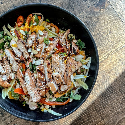 Sesame Chicken Salad - Olive Branch Oil & Spice
