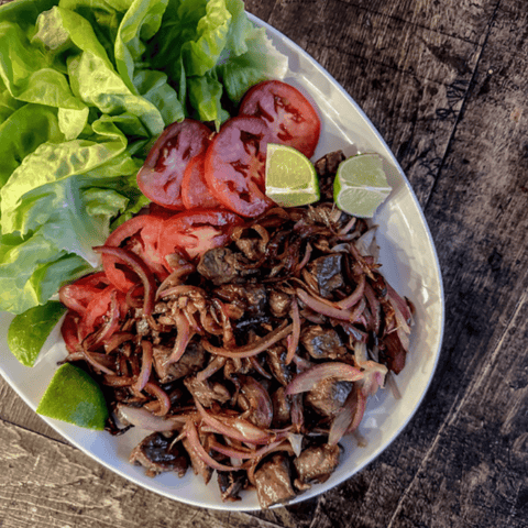 Shaking Beef Lettuce Wraps - Olive Branch Oil & Spice