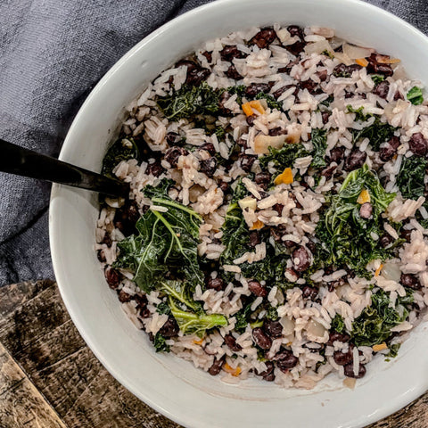 Spicy Black Beans and Rice - Olive Branch Oil & Spice
