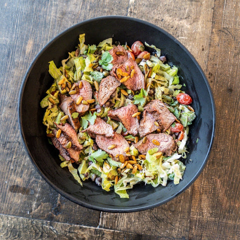 Steak Taco Salad - Olive Branch Oil & Spice