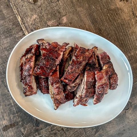 Sticky Balsamic Ribs - Olive Branch Oil & Spice