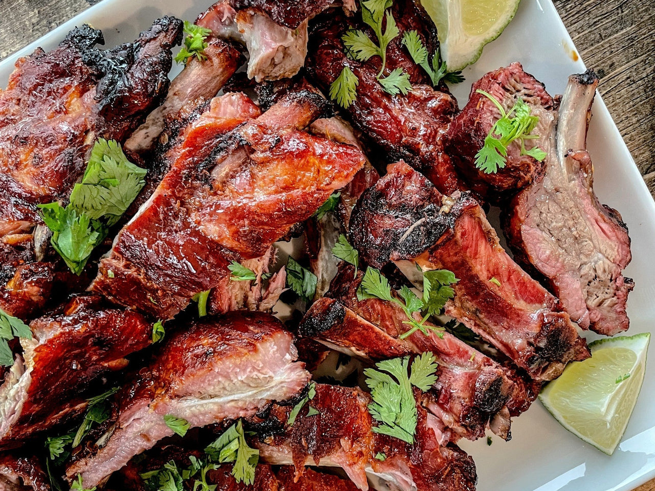 Sticky Baby Back Ribs – Olive Branch Oil & Spice