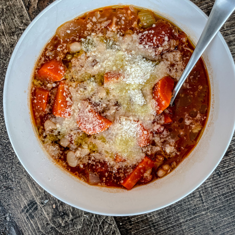 Vegetable Farro Soup