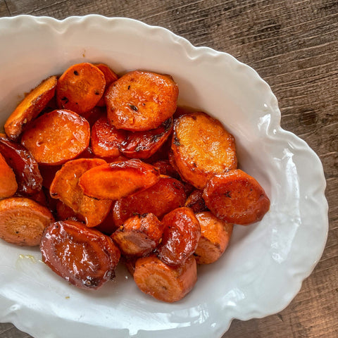 Vinegar Glazed Carrots - Olive Branch Oil & Spice