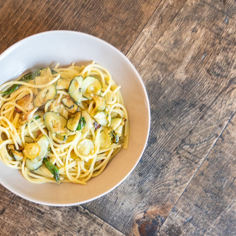 Zucchini Spaghetti - Olive Branch Oil & Spice