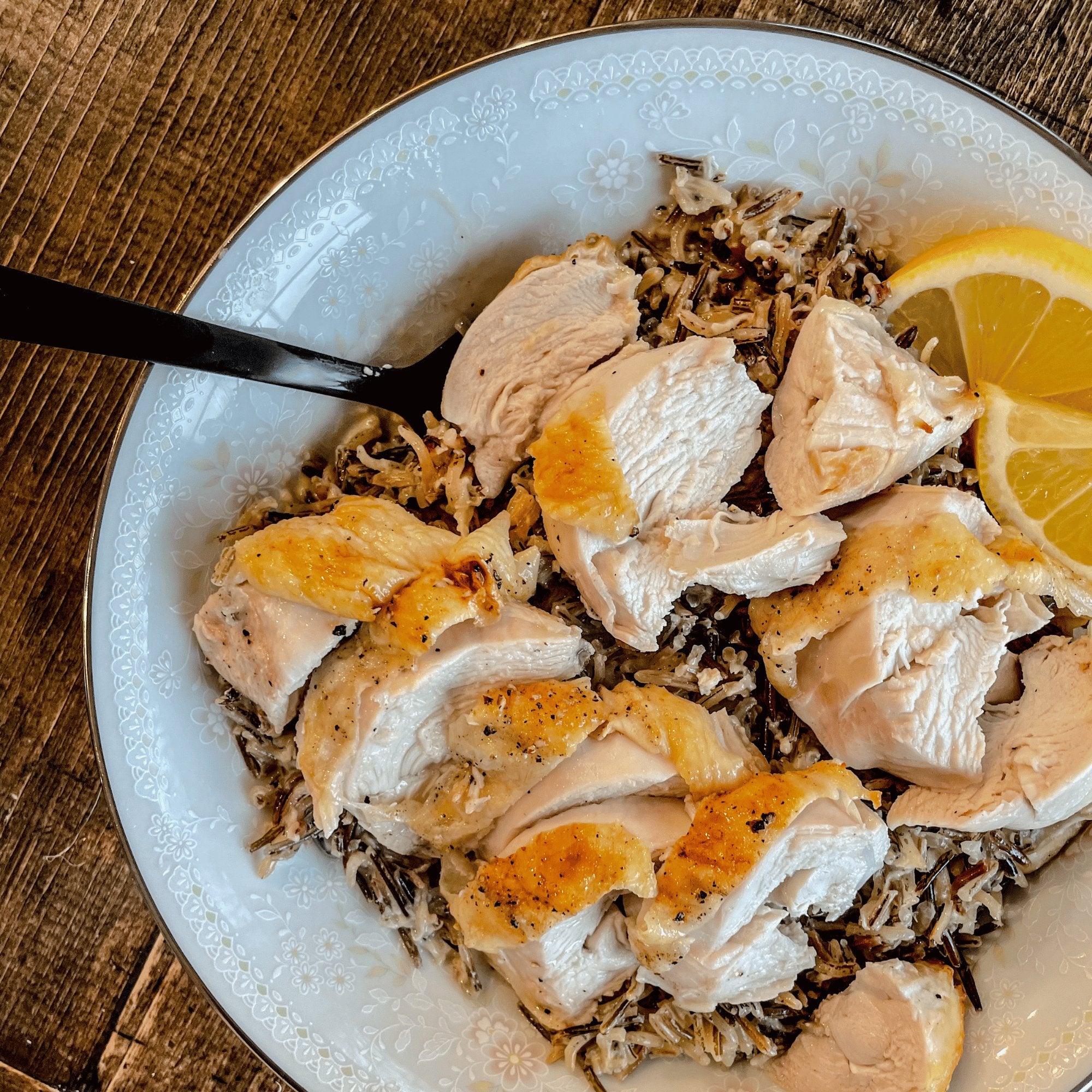 Chicken Wild Rice Risotto – Olive Branch Oil & Spice