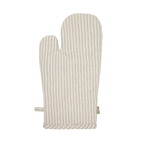Striped Oven Mitt