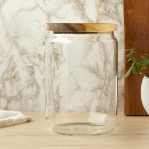 Large Glass Canister