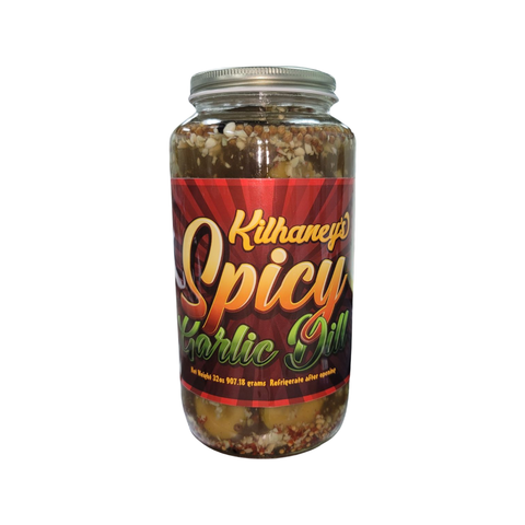 Spicy Garlic Dill Pickles