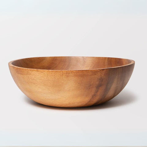 Acacia Wood Salad Bowl