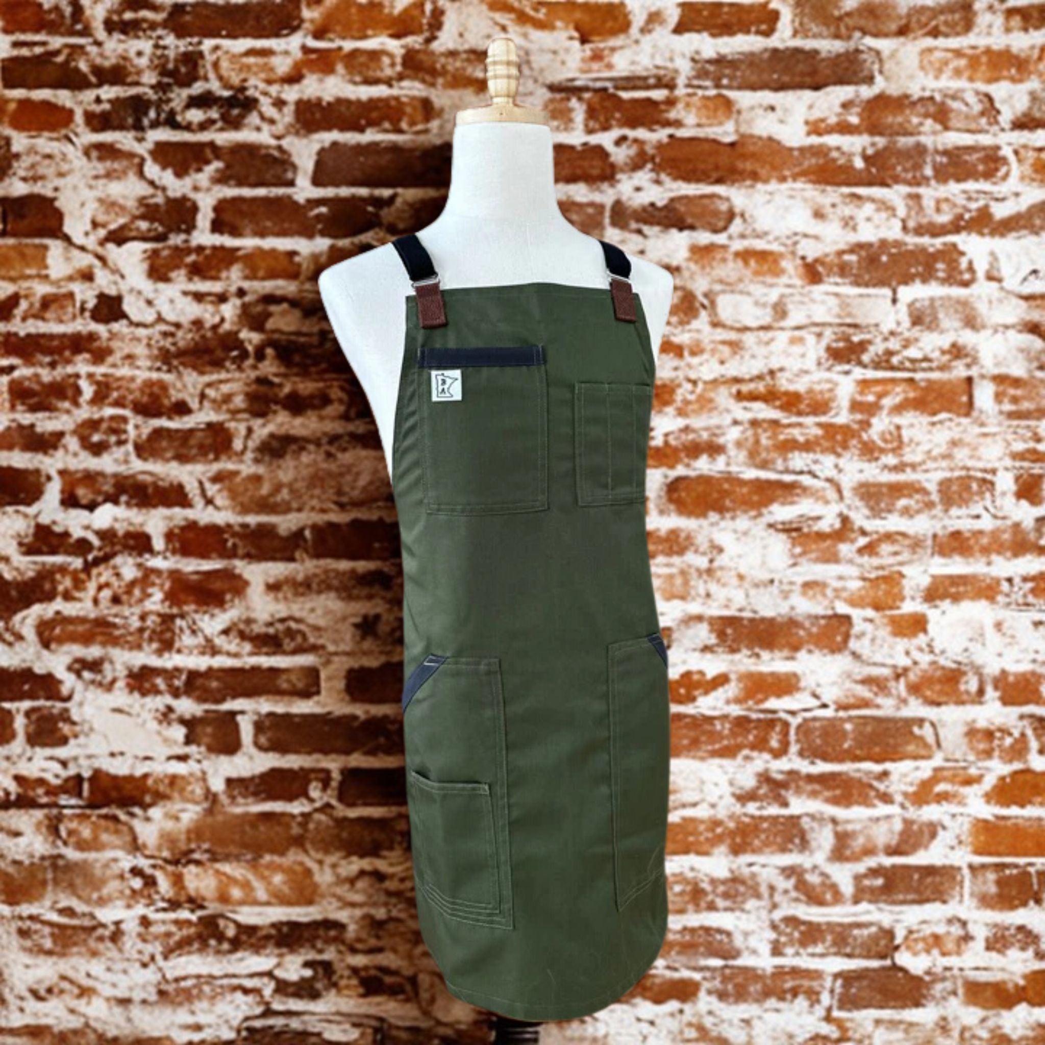 Olive Branch Oil & Spice Craftmade Apron