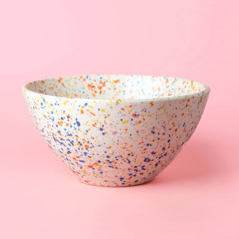Speckled Ceramic Salad Bowl