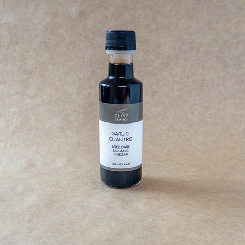 Garlic Cilantro Aged Dark Balsamic Vinegar