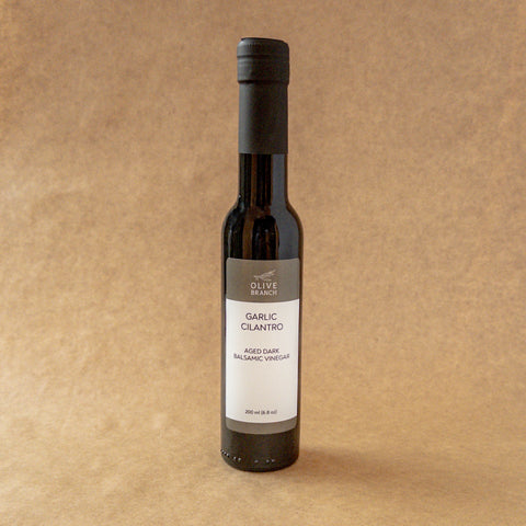 Garlic Cilantro Aged Dark Balsamic Vinegar