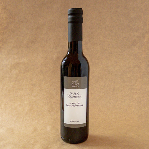 Garlic Cilantro Aged Dark Balsamic Vinegar