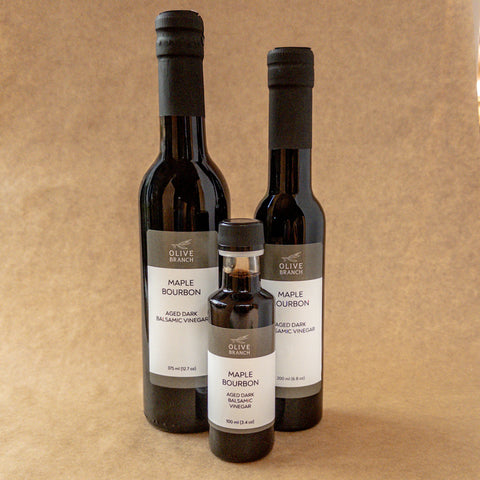 Maple Bourbon Aged Dark Balsamic Vinegar