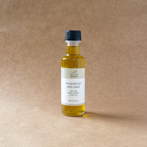 Mushroom and Sage Infused Extra Virgin Olive Oil