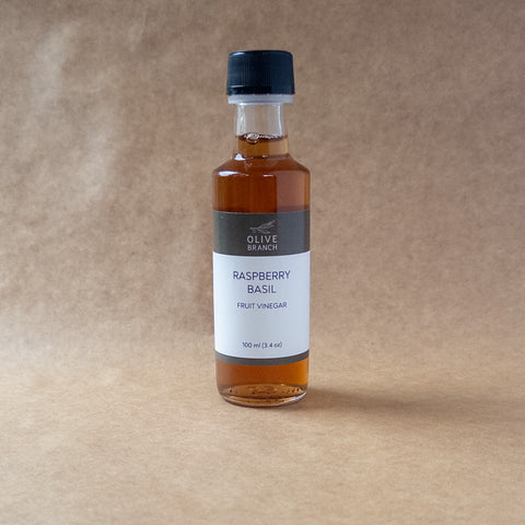 Raspberry Basil Fruit Vinegar