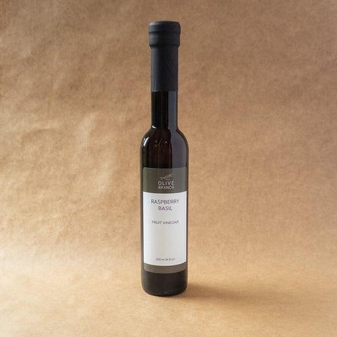 Raspberry Basil Fruit Vinegar