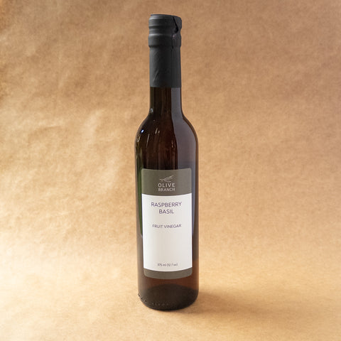 Raspberry Basil Fruit Vinegar