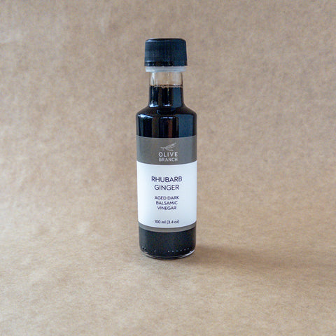 Rhubarb Ginger Aged Dark Balsamic Vinegar